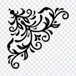 Floral Corner Border, Floral Corner, Floral Corner Border PNG, Floral, Corner Border PNG, PNG, PNG Images, Transparent Files, png free, png file, Free PNG, png download,