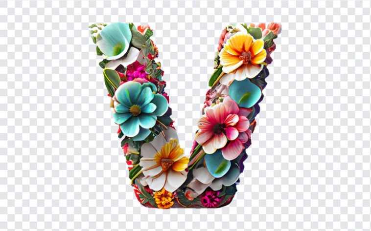 Floral Letter V, Floral Letter, Floral Letter V PNG, Floral, Floral Letters PNG, Alphabet PNG, Floral Alphabet Transparent Floral Letters, PNG, PNG Images, Transparent Files, png free, png file, Free PNG, png download,
