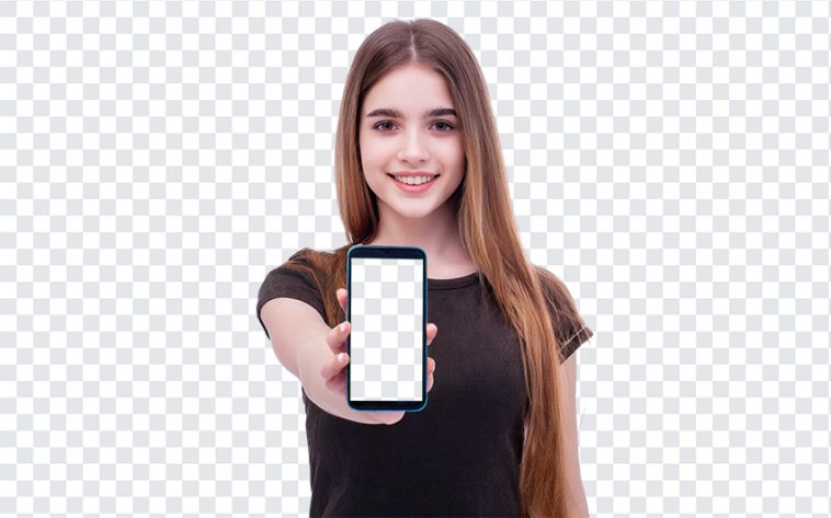 Girl Holding A Mobile, Girl Holding A, Girl Holding A Mobile PNG, Girl Holding, PNG, PNG Images, Transparent Files, png free, png file, Free PNG, png download,