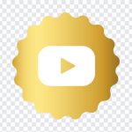 Gold Youtube Icon, Gold Youtube, Gold Youtube Icon PNG, Youtube Icon, Youtube, Youtube Icon PNG, Gold, PNG, PNG Images, Transparent Files, png free, png file, Free PNG, png download,