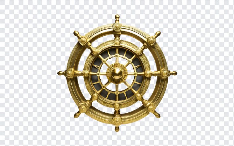 Golden Dharmachakra, Golden, Golden Dharmachakra PNG, Buddhist, Dharmachakra PNG, Lord Buddha, Wheel of Law, Buddhism, Srilanka, Thailand, PNG, PNG Images, Transparent Files, png free, png file, Free PNG, png download,