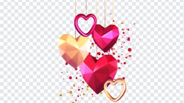 Hearts Design, Hearts, Hearts Design PNG, Heart PNG, Valentine's, Hanging Hearts, PNG, PNG Images, Transparent Files, png free, png file, Free PNG, png download,