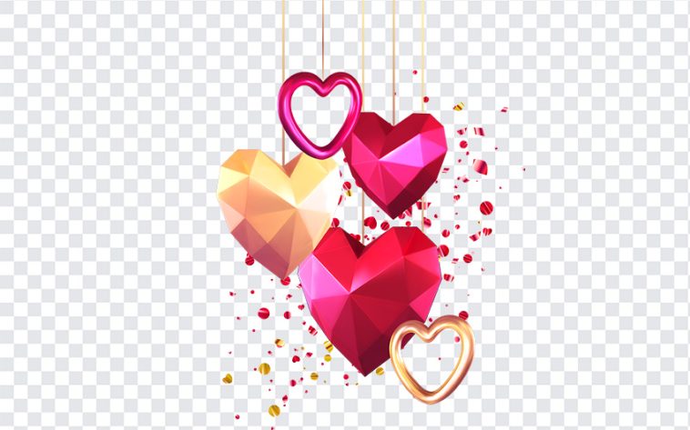 Hearts Design, Hearts, Hearts Design PNG, Heart PNG, Valentine's, Hanging Hearts, PNG, PNG Images, Transparent Files, png free, png file, Free PNG, png download,