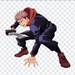 Jujutsu Kaisen Yuji, Jujutsu Kaisen, Jujutsu Kaisen Yuji Itadori, Yuji Itadori, PNG, PNG Images, Transparent Files, png free, png file, Free PNG, png download,