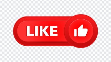Like Button, Like, Like Button PNG, Button PNG, PNG, PNG Images, Transparent Files, png free, png file, Free PNG, png download,