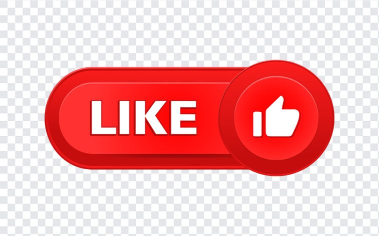 Like Button, Like, Like Button PNG, Button PNG, PNG, PNG Images, Transparent Files, png free, png file, Free PNG, png download,