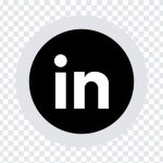 Linked In Black Button, Linked In Black, Linked In Black Button PNG, Linked In, LinkedIn Logo, PNG, PNG Images, Transparent Files, png free, png file, Free PNG, png download,