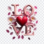 Love with Hearts and Petals, Love with Hearts and, Love with Hearts and Petals PNG, Love with Hearts, Petals PNG, Valentines PNG, Hearts, Hearts PNG, PNG, PNG Images, Transparent Files, png free, png file, Free PNG, png download,
