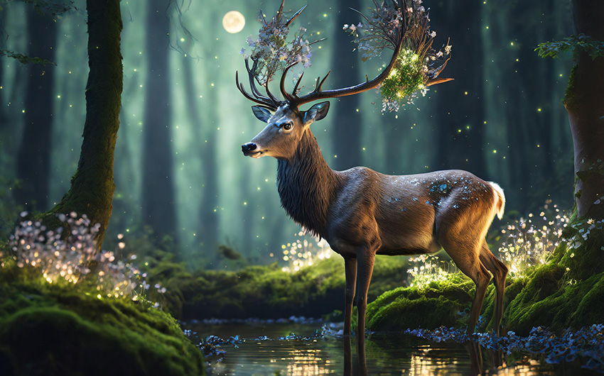 Deer Wallpaper for iPhone 11, Pro Max, X, 8, 7, 6 - Free Download on  3Wallpapers