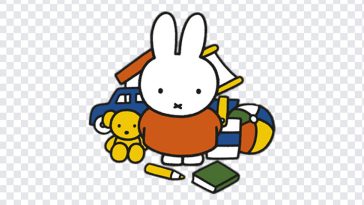 Miffy With Toys, Miffy With, Miffy With Toys PNG, Miffy, PNG, PNG Images, Transparent Files, png free, png file, Free PNG, png download,