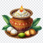 Thai Pongal Illustration, Thai Pongal, Thai Pongal Illustration PNG, Tamil, PNG, PNG Images, Transparent Files, png free, png file, Free PNG, png download,