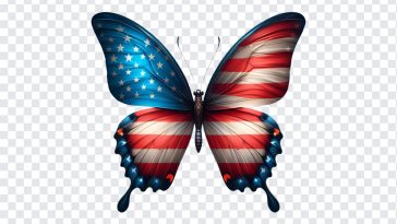 USA Flag Butterfly, USA Flag, USA Flag Butterfly PNG, Butterfly PNG, USA, PNG, PNG Images, Transparent Files, png free, png file, Free PNG, png download,