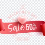 Valentine's Day 50% Off, Valentine's Day 50%, Valentine's Day 50% Off PNG, Valentine's Day, Happy Valentines, Valentine's Day Offer Image, PNG, PNG Images, Transparent Files, png free, png file, Free PNG, png download,