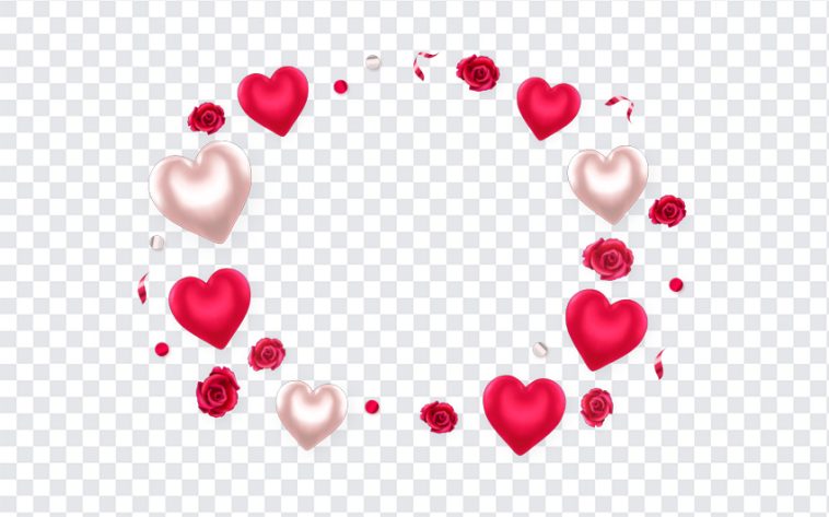 Valentine's Frame, Valentine's, Valentine's Frame PNG, Hearts PNG, Heart Frame PNG, PNG, PNG Images, Transparent Files, png free, png file, Free PNG, png download,