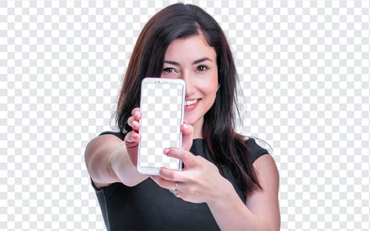 Women Showing a Mobile Display, Women Showing a Mobile, Women Showing a Mobile Display PNG, Women Showing a, Mobile Display PNG, PNG, PNG Images, Transparent Files, png free, png file, Free PNG, png download,