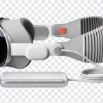 Apple Vision Pro and, Apple Vision Pro, Apple Vision Pro and Battery, Apple Vision, PNG, PNG Images, Transparent Files, png free, png file, Free PNG, png download,