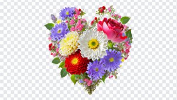 Colorful Flower Heart, Colorful Flower, Colorful Flower Heart PNG, Colorful, Heart PNG, Flower PNG, Flower, PNG, PNG Images, Transparent Files, png free, png file, Free PNG, png download,