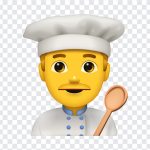 Cooking Man Emoji, Cooking Man, Cooking Man Emoji PNG, Cooking, iOS Emoji, iphone emoji, Emoji PNG, iOS Emoji PNG, Apple Emoji, Apple Emoji PNG, PNG, PNG Images, Transparent Files, png free, png file, Free PNG, png download,