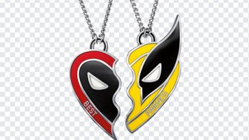 Deadpool and Wolverine Pendant, Deadpool and Wolverine, Deadpool and Wolverine Pendant PNG, Pendant PNG, Best Friends Wolverine, Deadpool, PNG, PNG Images, Transparent Files, png free, png file, Free PNG, png download,