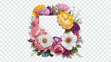 Floral Frame, Floral, Floral Frame PNG, Frame PNG, PNG, PNG Images, Transparent Files, png free, png file, Free PNG, png download,