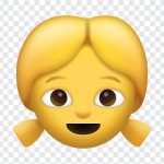 Girl Emoji, Girl, Girl Emoji PNG, iOS Emoji, iphone emoji, Emoji PNG, iOS Emoji PNG, Apple Emoji, Apple Emoji PNG, PNG, PNG Images, Transparent Files, png free, png file, Free PNG, png download,