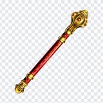 Golden Scepter, Golden, Golden Scepter PNG, Scepter PNG, King's Scepter PNG, Queen's Scepter PNG, PNG, PNG Images, Transparent Files, png free, png file, Free PNG, png download,