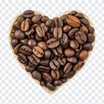 Heart Shaped Coffee Beans, Heart Shaped Coffee, Heart Shaped Coffee Beans PNG, Coffee Lovers, Coffe Beans PNG, Heart Shaped, PNG, PNG Images, Transparent Files, png free, png file, Free PNG, png download,