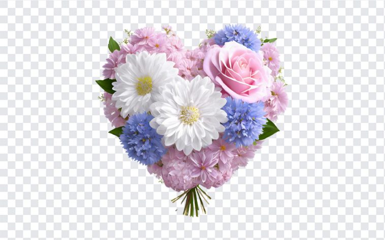 Heart Shaped Flower Bouquet, Heart Shaped Flower, Heart Shaped Flower Bouquet PNG, Heart Shaped, Flower, Flower PNG, Flower Bouquet PNG, PNG, PNG Images, Transparent Files, png free, png file, Free PNG, png download,
