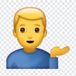 Helping Desk Man Emoji, iOS Emoji, iphone emoji, Emoji PNG, iOS Emoji PNG, Apple Emoji, Apple Emoji PNG, PNG, PNG Images, Transparent Files, png free, png file, Free PNG, png download,