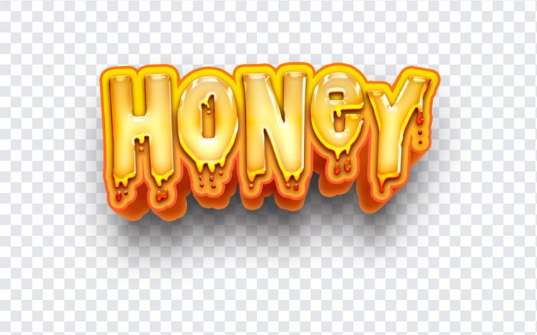 Honey, 3D Honey Text, Dripping Text, Honey PNG, Typography, PNG, PNG Images, Transparent Files, png free, png file, Free PNG, png download,