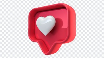 Instagram 3D Heart, Instagram 3D, Instagram 3D Heart PNG, Instagram, Heart PNG, 3D, Red, 3D Heart PNG, PNG, PNG Images, Transparent Files, png free, png file, Free PNG, png download,