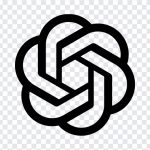 Open AI Black Logo Icon, Open AI Black Logo, Open AI Black Logo Icon PNG, Open AI Logo Icon PNG, PNG, PNG Images, Transparent Files, png free, png file, Free PNG, png download,