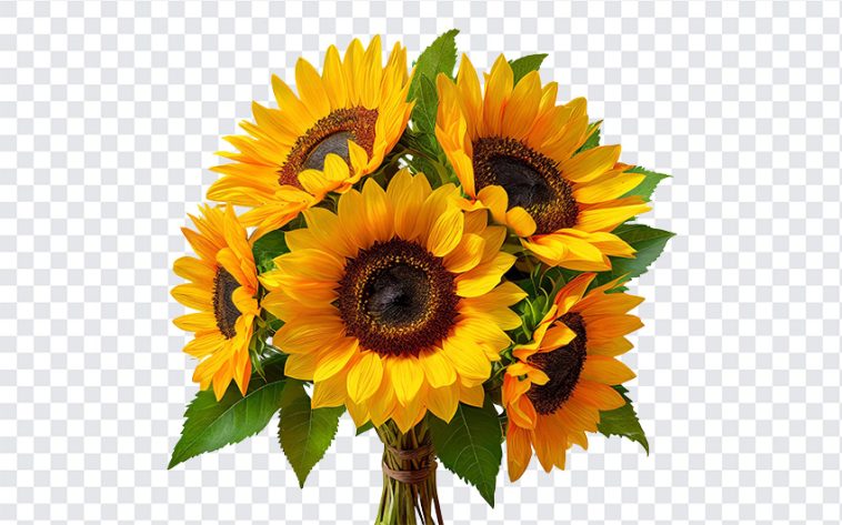 Sunflower Bouquet, Sunflower, Sunflower Bouquet PNG, Sunflower PNG, Flower PNG, Flowers, Flower Bouquet PNG, Yellow, Sun, PNG, PNG Images, Transparent Files, png free, png file, Free PNG, png download,