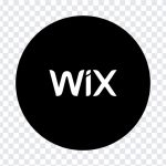 Wix Round Black Logo, Wix Round Black, Wix Round Black Logo PNG, Wix Website, PNG, PNG Images, Transparent Files, png free, png file, Free PNG, png download,