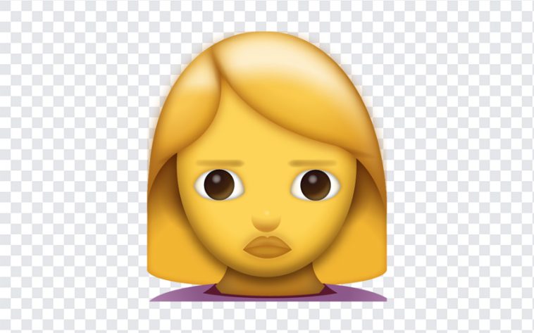 Woman Frowning Emoji, Woman Frowning, Woman Frowning Emoji PNG, Woman, iOS Emoji, iphone emoji, Emoji PNG, iOS Emoji PNG, Apple Emoji, Apple Emoji PNG, PNG, PNG Images, Transparent Files, png free, png file, Free PNG, png download,