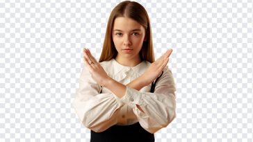 Girl Showing NO Sign, Girl Showing NO, Girl Showing NO Sign PNG, Girl, NO Sign PNG, Showing NO Sign PNG, Showing NO, PNG, PNG Images, Transparent Files, png free, png file, Free PNG, png download,