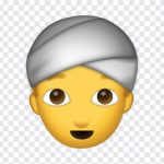 Man With Turban Emoji, Man With Turban, Man With Turban Emoji PNG, iOS Emoji, iphone emoji, Emoji PNG, iOS Emoji PNG, Apple Emoji, Apple Emoji PNG, PNG, PNG Images, Transparent Files, png free, png file, Free PNG, png download,