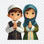 Muslim Girl and Boy, Muslim Girl and, Muslim Girl and Boy PNG, Muslim Girl, PNG, PNG Images, Transparent Files, png free, png file, Free PNG, png download,
