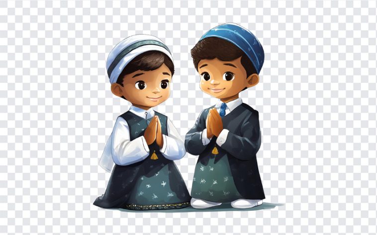Praying kids, Praying, Praying kids PNG, Muslim, Ramadan, PNG, PNG Images, Transparent Files, png free, png file, Free PNG, png download,