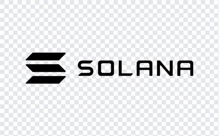 Solana Sol Black Logo Horizontal PNG | Download FREE