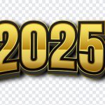 2025 Golden Text, 2025 Golden, 2025 Golden Text PNG, 2025, Happy New Year, 2025 New Year, PNG, PNG Images, Transparent Files, png free, png file, Free PNG, png download,