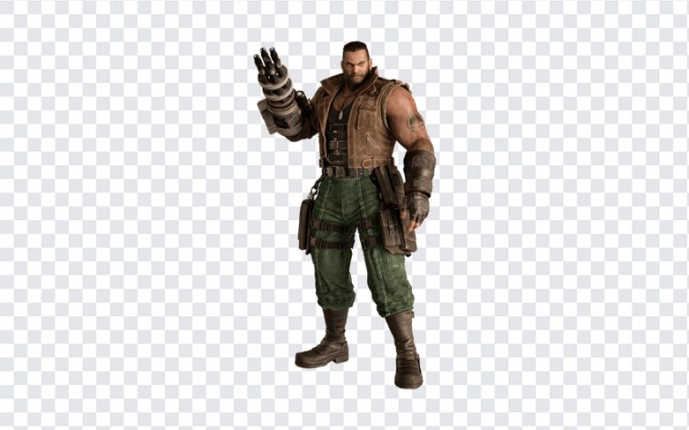 Final Fantasy VII Rebirth Barret Wallace, Final Fantasy VII Rebirth Barret Wallace PNG, Final Fantasy VII Rebirth, Barret Wallace PNG, Final Fantasy, Final Fantasy VII, Square Enix, Playstation, PC Game, Xbox, PNG, PNG Images, Transparent Files, png free, png file, Free PNG, png download,