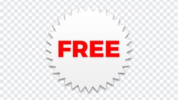 Free White Badge, Free White, Free White Badge PNG, Free, PNG, PNG Images, Transparent Files, png free, png file, Free PNG, png download,