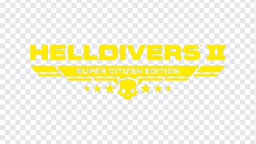 Helldivers 2 Super Citizen Edition Logo, Helldivers 2 Super Citizen Edition, Helldivers 2 Super Citizen Edition Logo PNG, PC Games, Top 10 Games, Games, Game Characters, PNG, PNG Images, Transparent Files, png free, png file, Free PNG, png download,
