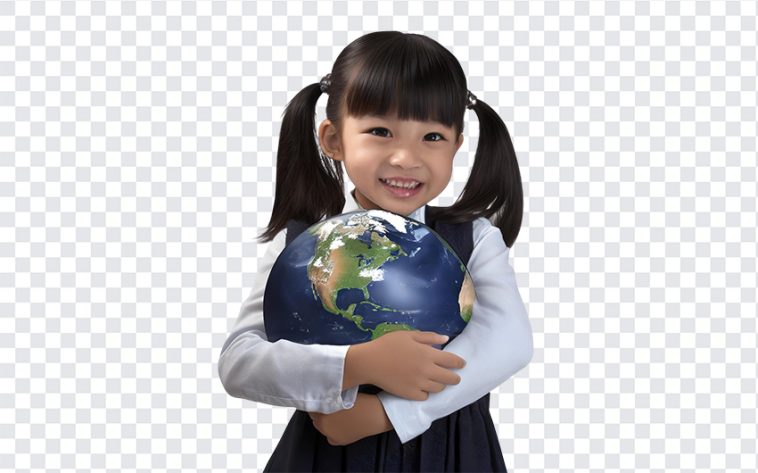 Small Asian Girl Hugging Earth Globe, Small Asian Girl Hugging Earth, Small Asian Girl Hugging Earth Globe PNG, Small Asian Girl Hugging, Girl Hugging Earth Globe PNG, Asian Girl, Earth Day, Nature, Nature Lover, Earth Lover, Child, PNG, Small Asian Girl, PNG Images, Transparent Files, png free, png file, Free PNG, png download,