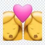 Two Women Kiss Emoji, Two Women Kiss, Two Women Kiss Emoji PNG, Two Women, iOS Emoji, iphone emoji, Emoji PNG, iOS Emoji PNG, Apple Emoji, Apple Emoji PNG, PNG, PNG Images, Transparent Files, png free, png file, Free PNG, png download,