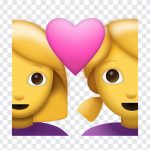 Two Women With Heart Emoji, Two Women With Heart, Two Women With Heart Emoji PNG, Two Women, iOS Emoji, iphone emoji, Emoji PNG, iOS Emoji PNG, Apple Emoji, Apple Emoji PNG, PNG, PNG Images, Transparent Files, png free, png file, Free PNG, png download,