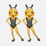 Women Bunny Emoji, Women Bunny, Women Bunny Emoji PNG, Women, iOS Emoji, iphone emoji, Emoji PNG, iOS Emoji PNG, Apple Emoji, Apple Emoji PNG, PNG, PNG Images, Transparent Files, png free, png file, Free PNG, png download,