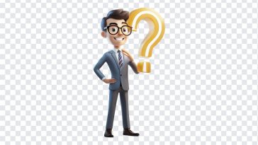 Business Man with Question Mark, Business Man with Question, Business Man with Question Mark PNG, Question Mark PNG, PNG, PNG Images, Transparent Files, png free, png file, Free PNG, png download,