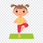 Girl Doing Yoga, Girl Doing, Girl Doing Yoga PNG, Yoga PNG, Kids yoga Class, Yoga Class, Toddler Yoga, Girl, PNG, PNG Images, Transparent Files, png free, png file, Free PNG, png download,